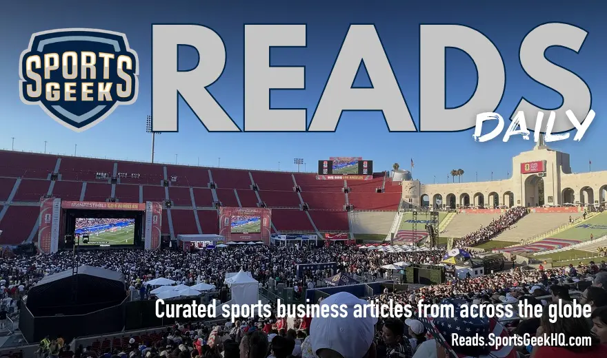 Fans at the FIFA World Cup 2026 Fan Festival at the LA Coliseum