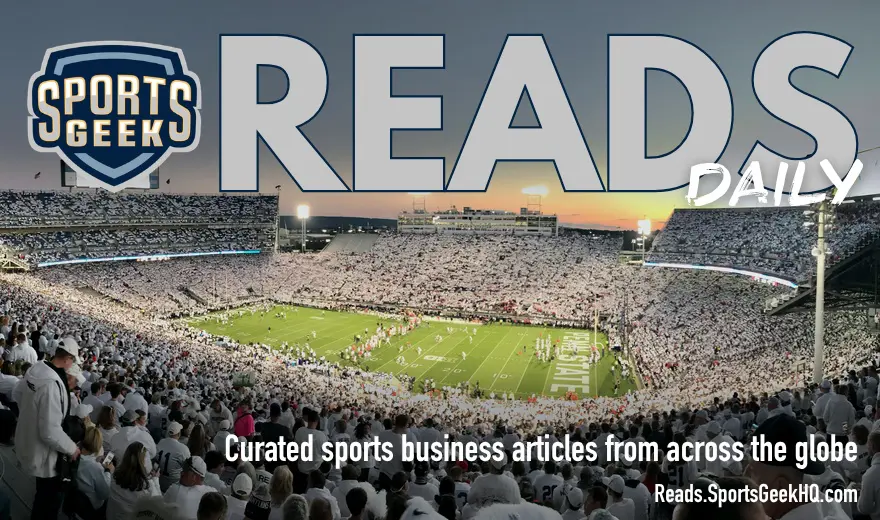 American football whiteout stadium crowd for Sports Geek Reads featured image