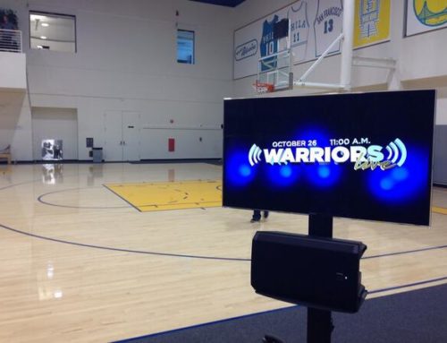 #WarriorsLive a Google Hangout at @warriors practice
