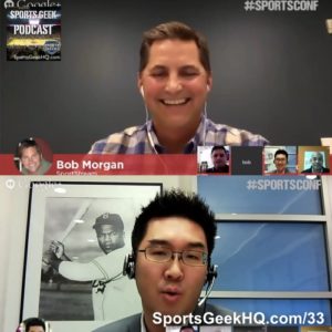 Bo Moon and Bob Morgan on Sports Data Panel at #SPortsConf