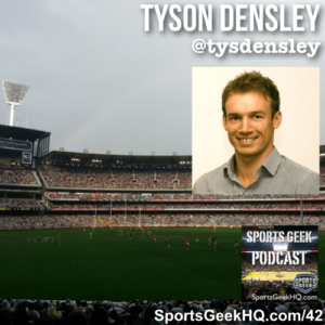 Tyson Densley AFL Social Media Manager