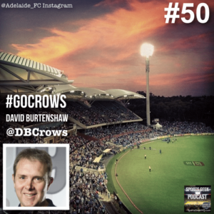 David Burtenshaw from Adelaide Crows on Sports Geek Podcast