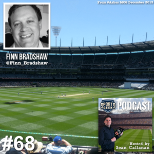 Finn Bradshaw from Cricket Australia on Sports Geek Podcast