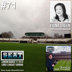 Sean chats with Fiona Green about Sports CRM and Business Inteliigence