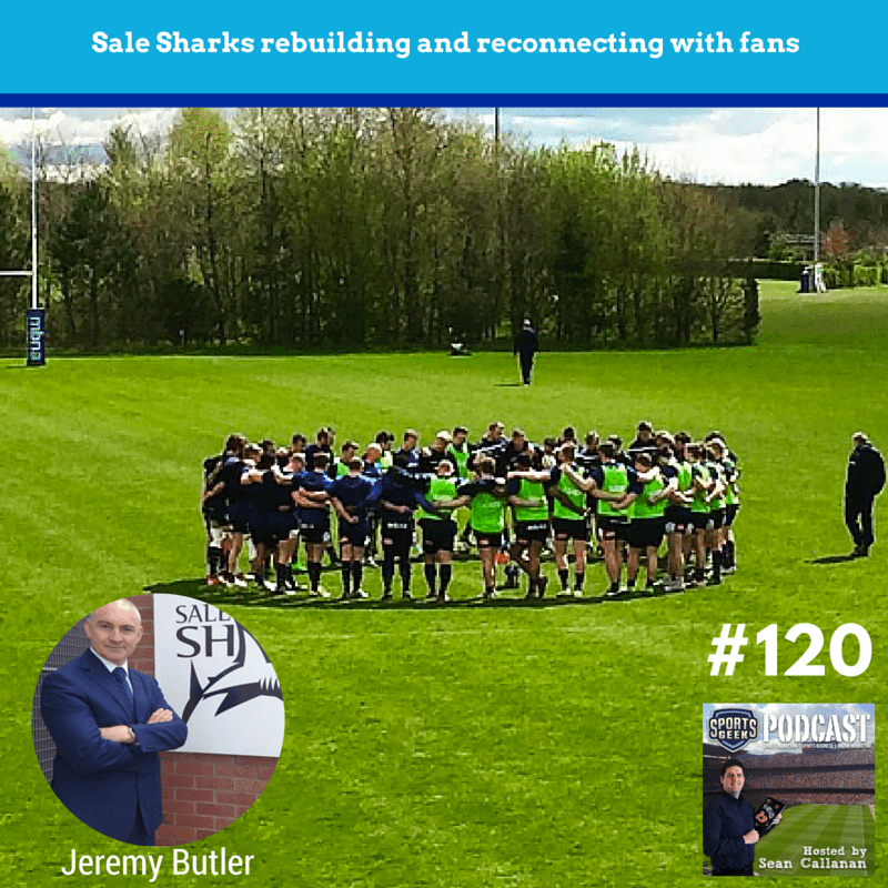 Jeremy Butler rebuilding and reconnecting with Sale Shark fans Jeremy Butler from Sale Sharks talks about rebuilding and reconnecting with fans