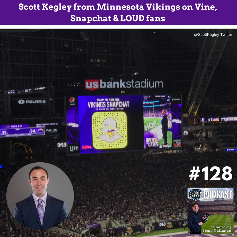 Scott Kegley from Minnesota Vikings on Vine, Snapchat and LOUD fans