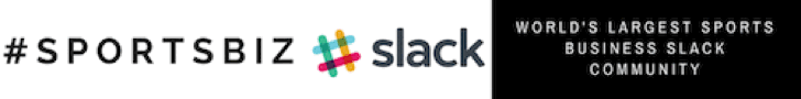 Join #sportsbiz slack with over 600 sports executives