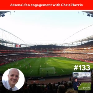 Arsenal fan engagement with Chris Harris