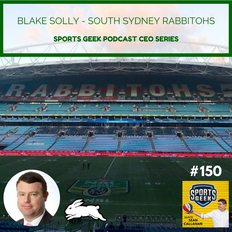 Blake Solly - CEO South Sydney Rabbitohs