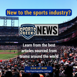 Sign up for Sports Geek News