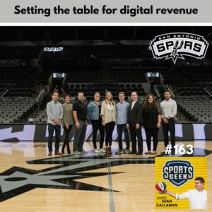 Doug O'Donnell from San Antonio Spurs on setting the table for digital revenue