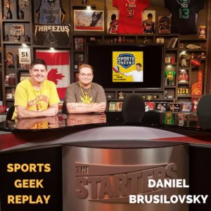 Daniel Brusilovsky on Sports Geek Replay