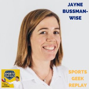 Jayne Bussman-Wise on Sports Geek Replay