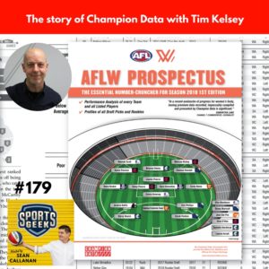 Tim Kelsey from Champion Data on Sports Geek