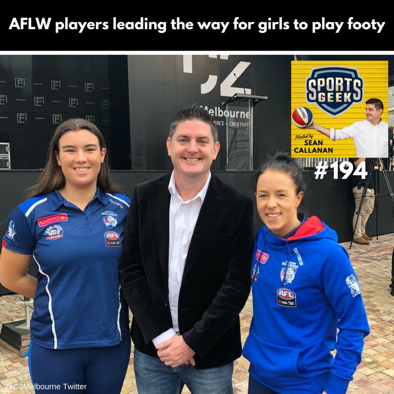 AFLW players leading the way for girls to play footy