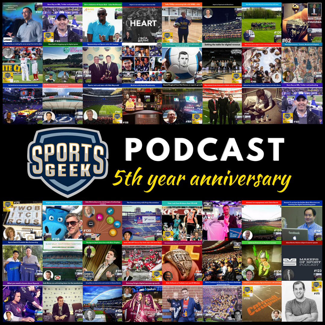 5 years of podcasting for Sports Geek