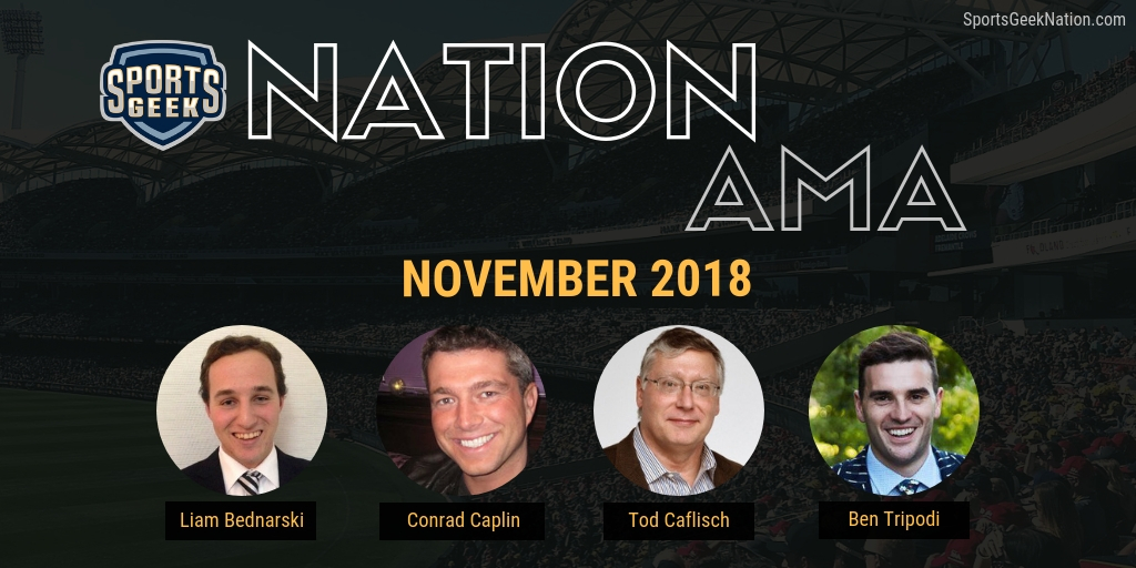 Sports Geek Nation - AMA November