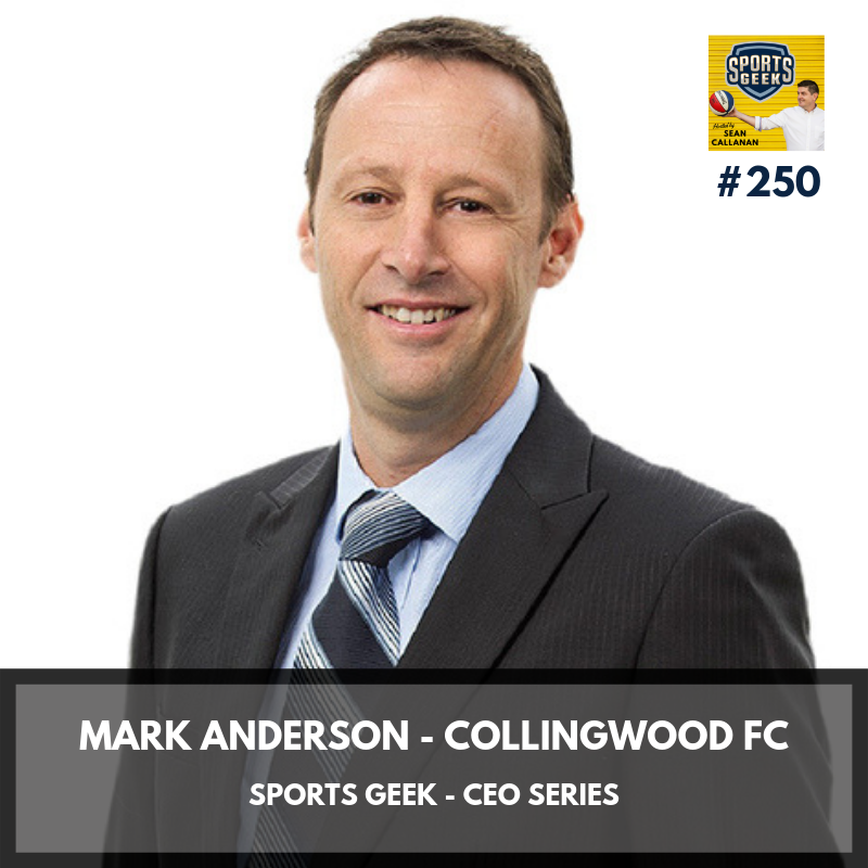 Mark Anderson, CEO Collingwood FC