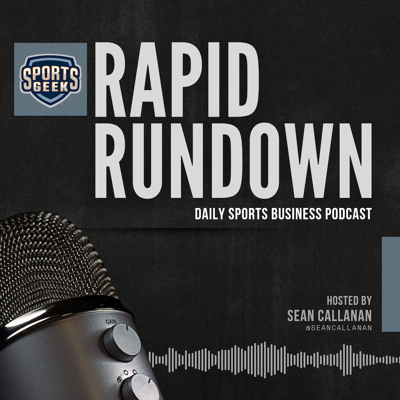 Sports Geek Rapid Rundown available on all podcast platforms