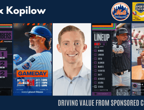Driving value from sponsored content – Alex Kopilow, New York Mets